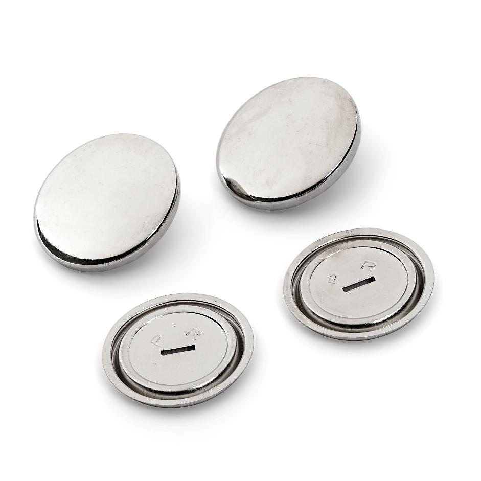 Prym Metal Cover Buttons - in a range of sizes —  - Sewing  Supplies