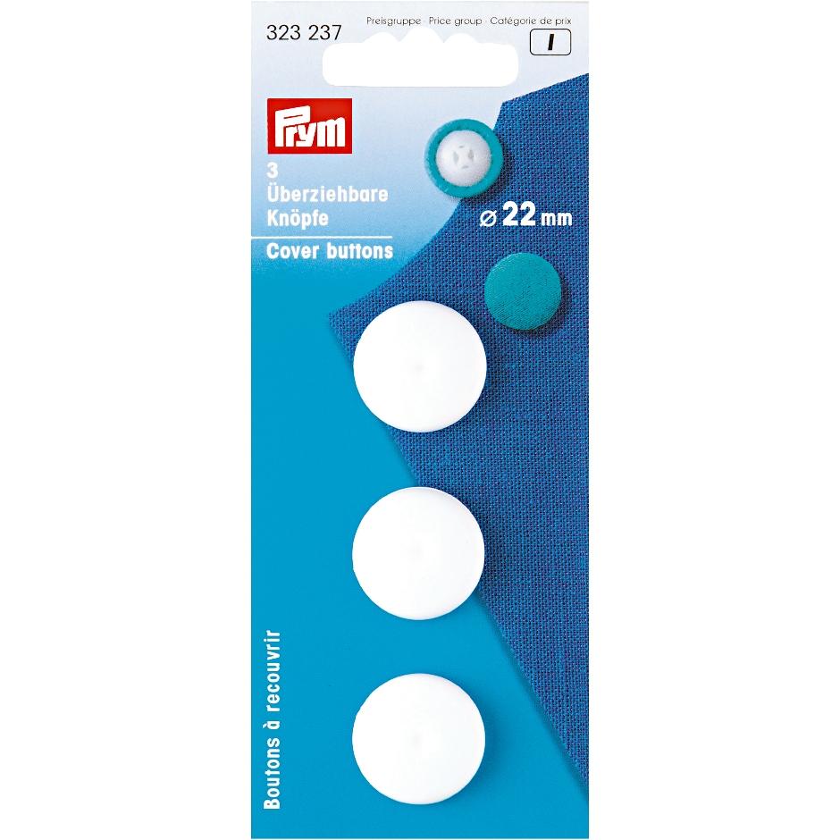 Prym plastic Cover Buttons from Jaycotts Sewing Supplies