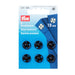 Prym Black Metal Press Studs, 13mm size  Sew on type from Jaycotts Sewing Supplies