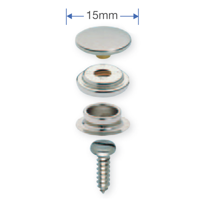 Press fasteners for Yacht / caravan / campervan from Jaycotts Sewing Supplies