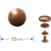 Component detail 390336 Press Studs Antique Copper 12mm from Jaycotts Sewing Supplies