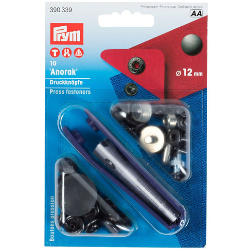 Prym Press Fasteners Gun Black 12mm from Jaycotts Sewing Supplies