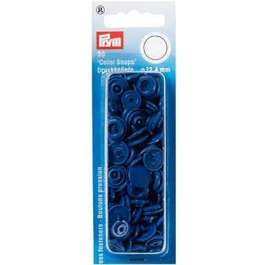 Prym Colour Snaps - Blue from Jaycotts Sewing Supplies