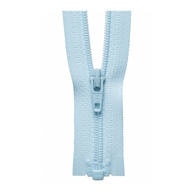 YKK Lightweight Open End Zip | Light Blue from Jaycotts Sewing Supplies