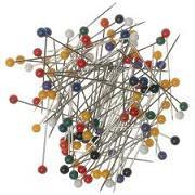 Prym Plastic Head Pins, 15g pack from Jaycotts Sewing Supplies