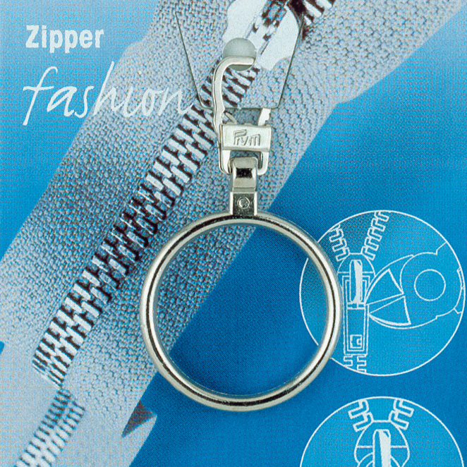 Fashion Zip Puller by Prym With Removable Easy Grab Ring Pulls for Sor –  ThreadandTrimmings