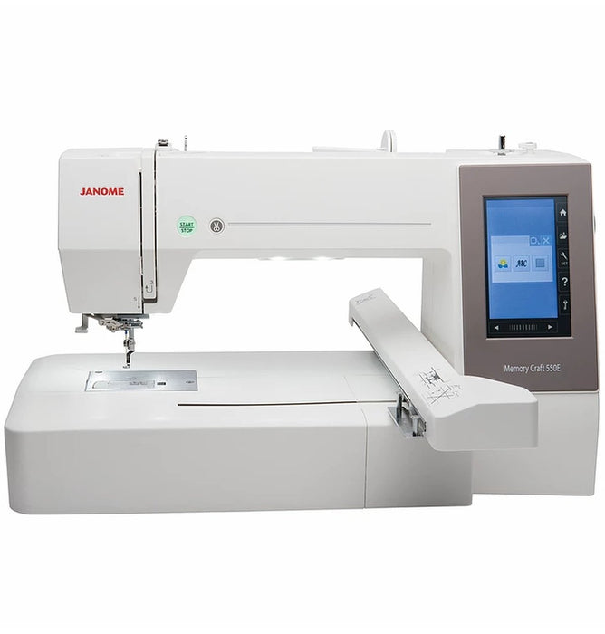 Janome 550e Embroidery Machine from Jaycotts Sewing Supplies