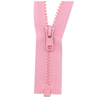 YKK Open End Zip - Medium Plastic | colour 513 Pink from Jaycotts Sewing Supplies