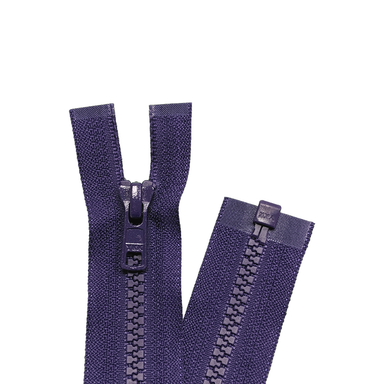 YKK Open End Zip - Medium Plastic | colour 866-Purple from Jaycotts Sewing Supplies