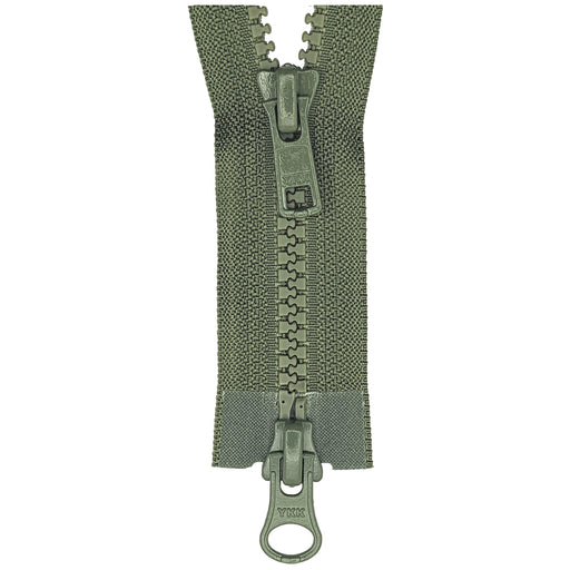 YKK Two Way Open End Zip No.5 | Medium | Khaki from Jaycotts Sewing Supplies