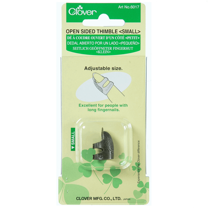 CL6017 Clover Open Sided Thimble (Adjustable) from Jaycotts Sewing Supplies