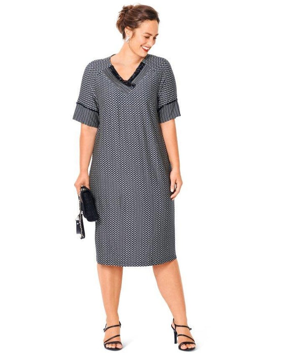 Burda Style Pattern 6018 Plus Dress / Top from Jaycotts Sewing Supplies