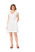 Burda Sewing Pattern 6048 Shift Dress with V-Neck from Jaycotts Sewing Supplies