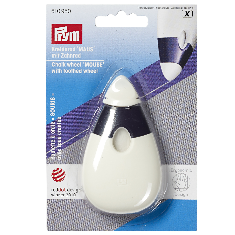 Prym Ergonomic Chalk Wheel Mouse | 610950 from Jaycotts Sewing Supplies