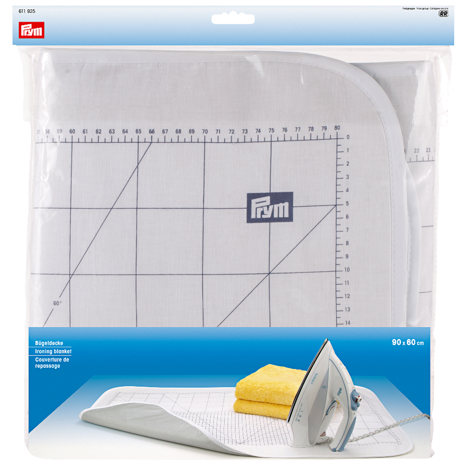 Prym Ironing Blanket, Silver & White - 60x90 Cm Double-Sided Ironing Mat For Sewing - View #2