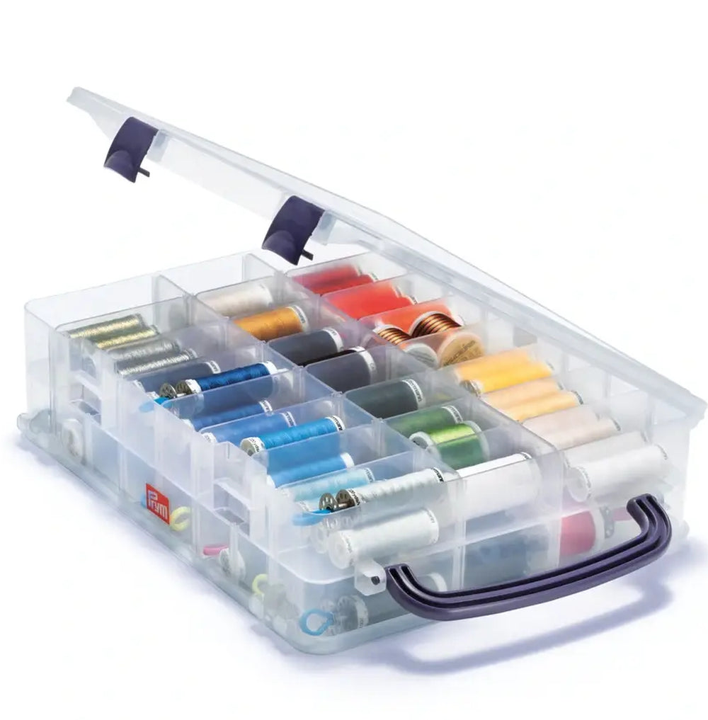 Prym 612403 Sewing storage Click Box from Jaycotts Sewing Supplies