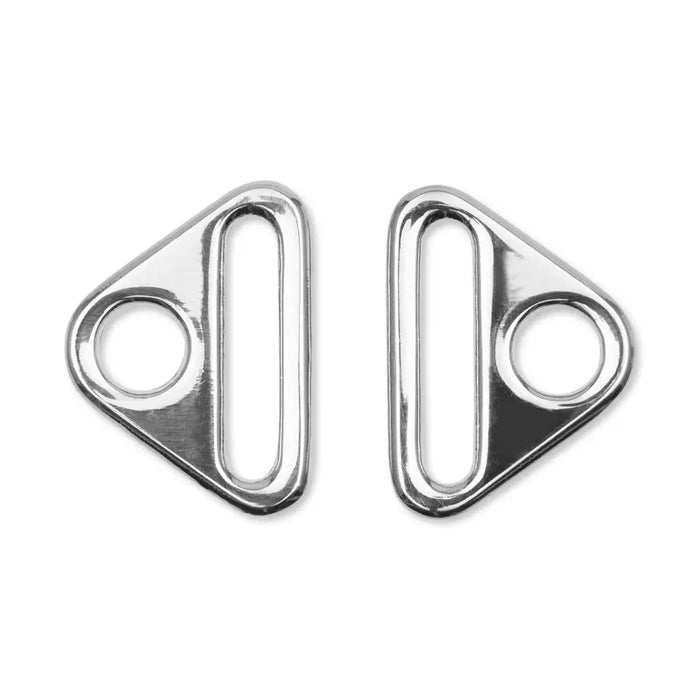 Prym Silver Triangle Loops for bag straps — jaycotts.co.uk - Sewing ...