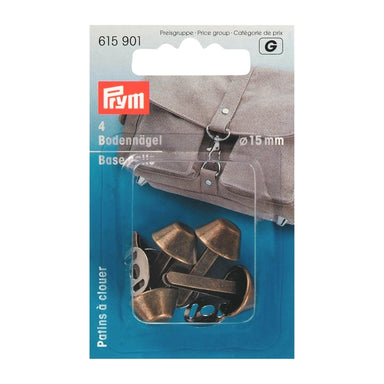Prym 615901 Base Studs for bags in Packs of 4 from Jaycotts Sewing Supplies