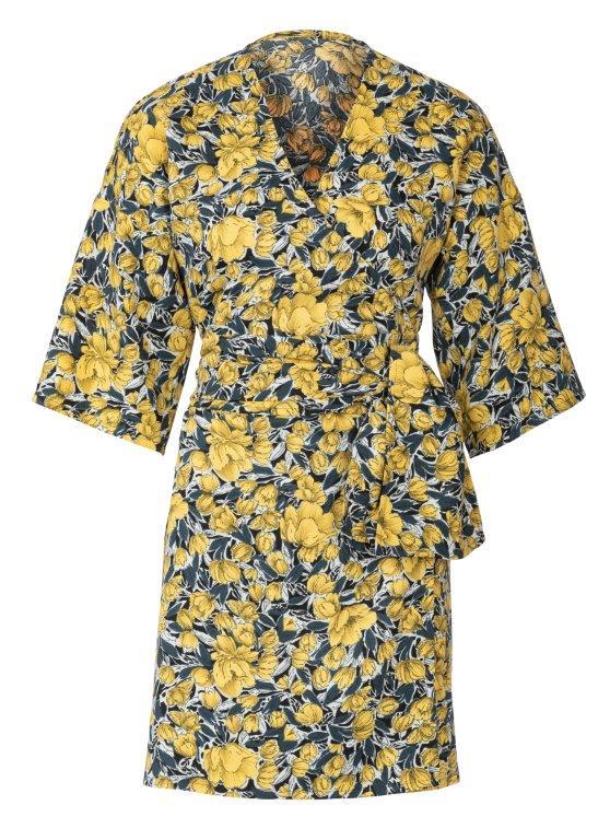 Burda Pattern 6207  Wrap Dress with Tie Bands – 
Hem and Neckline Flounces from Jaycotts Sewing Supplies
