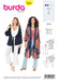Burda Pattern 6244  Kimono – Coat – Jacket from Jaycotts Sewing Supplies