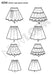 NL6258 Child's & Girls' Circle Skirts from Jaycotts Sewing Supplies