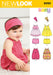 NL6293 Babies' Playsuit, Dress, Panties & Headband from Jaycotts Sewing Supplies
