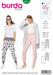 BD6317 Misses' Jogging pants sewing pattern from Jaycotts Sewing Supplies