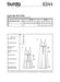 BD6344 Misses' wrap dress sewing pattern from Jaycotts Sewing Supplies