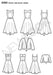 NL6390 Misses' Dresses with full Skirt and Bolero from Jaycotts Sewing Supplies