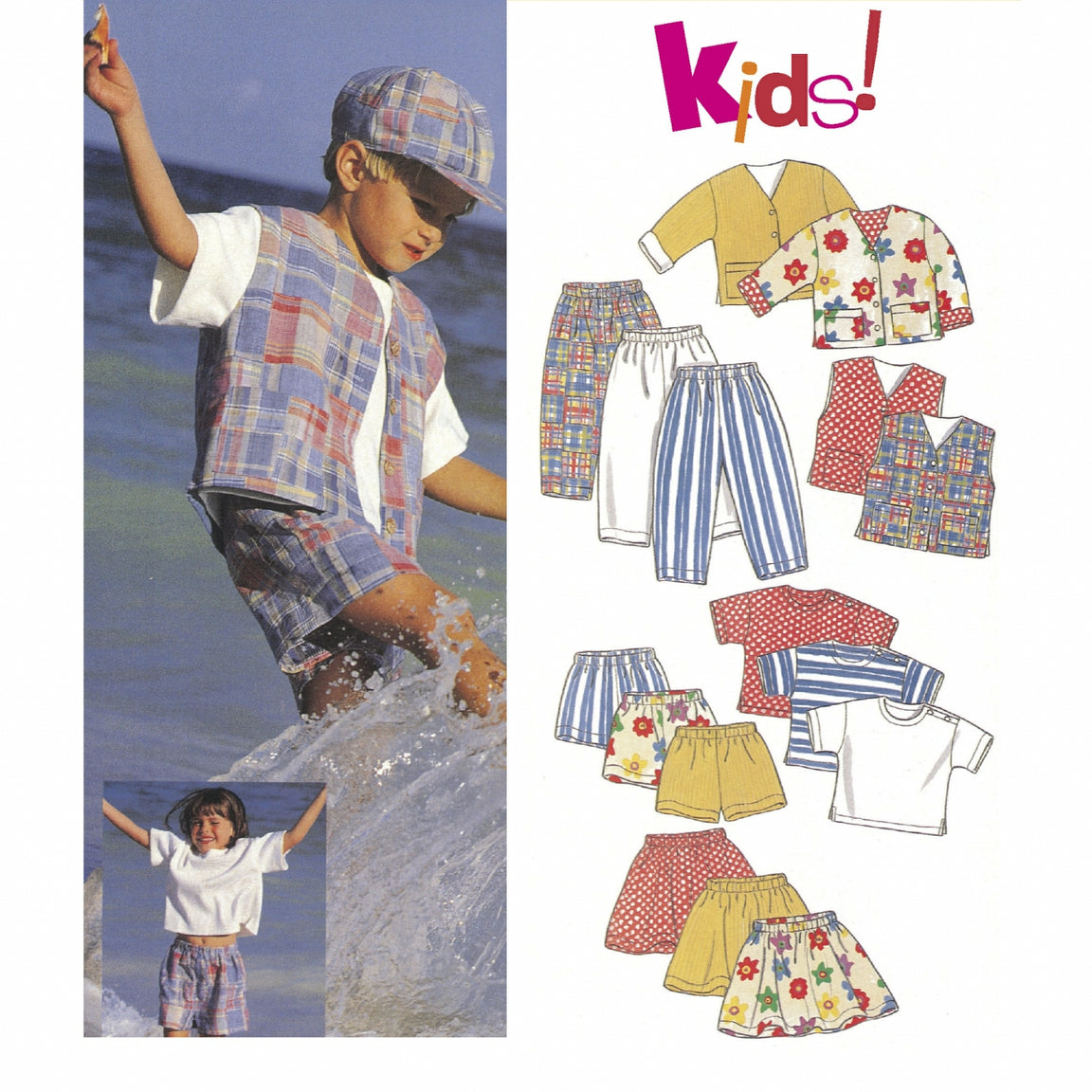 Kids Coloth Pattern Sewing Patterns | Children | Toddlers — Page 2 — jaycotts.co.uk ...
