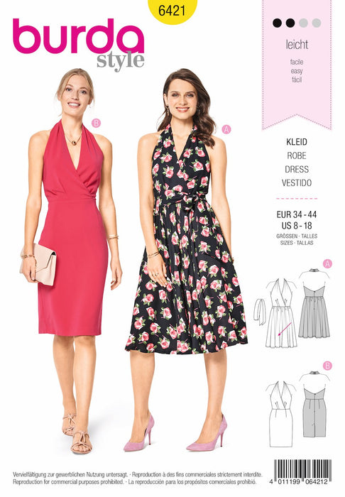 BD6421 Swing Dress Pattern from Jaycotts Sewing Supplies