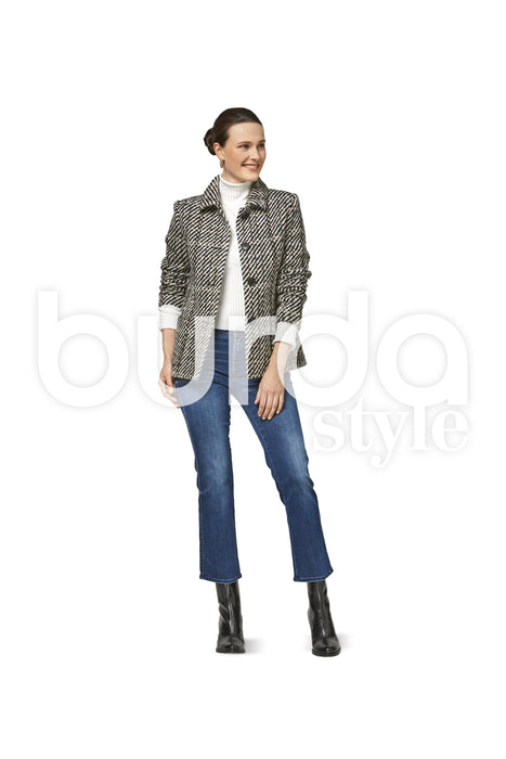 BD6461 Women’s Coats | Burda Style Pattern from Jaycotts Sewing Supplies