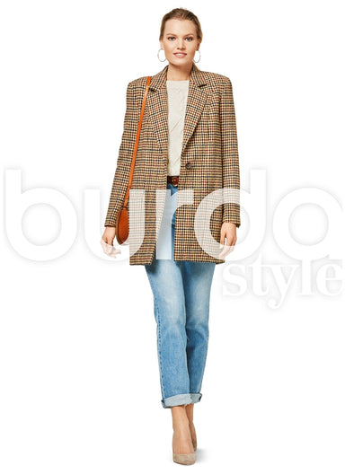 BD6463 Women’s Blazer | Burda Style Pattern from Jaycotts Sewing Supplies