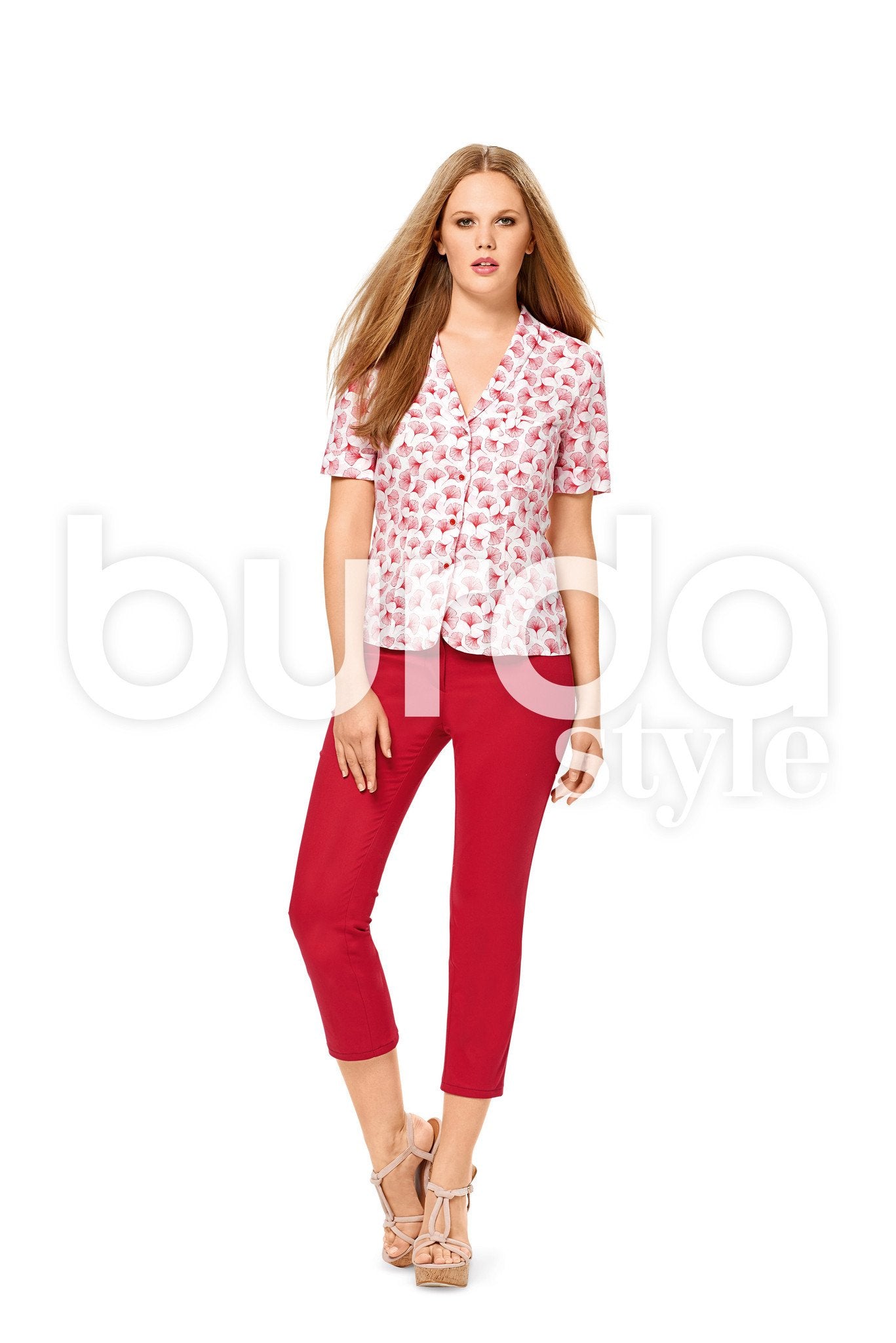 Burda Style Pattern BD6533 Misses' Blouse from Jaycotts Sewing Supplies