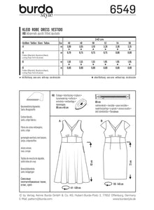 Burda Style Pattern B6522 Misses' Sheath Dress — Jaycotts.co.uk ...