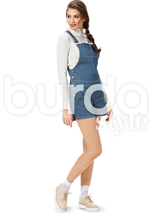 Burda 6599 Dungarees pattern from Jaycotts Sewing Supplies