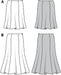 BD6903 Skirts |  Easy from Jaycotts Sewing Supplies