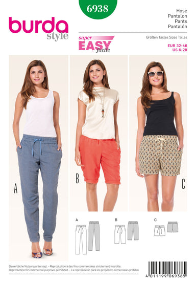 BD6938 Pants | Easy from Jaycotts Sewing Supplies