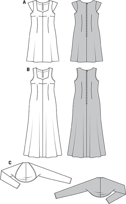 BD6947 Dress & Jacket | Easy from Jaycotts Sewing Supplies