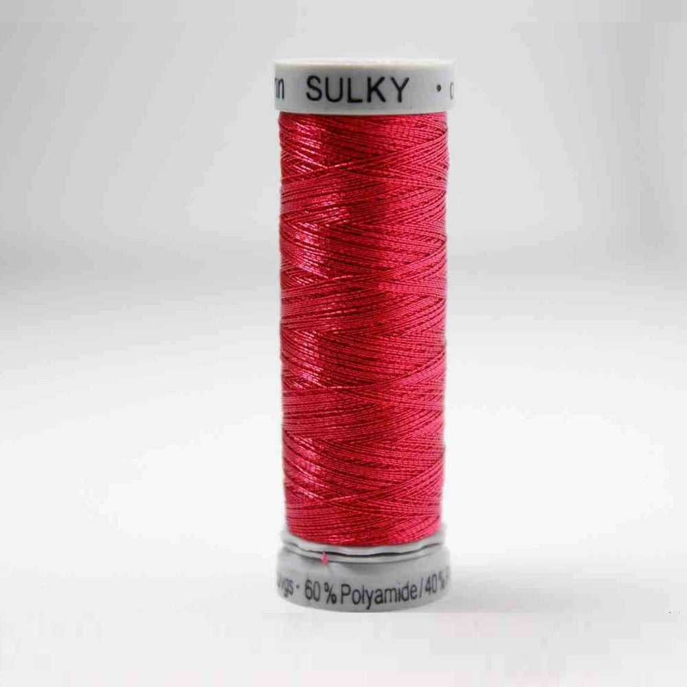 Sulky Metallic Embroidery Thread 7013 ROSE from Jaycotts Sewing Supplies