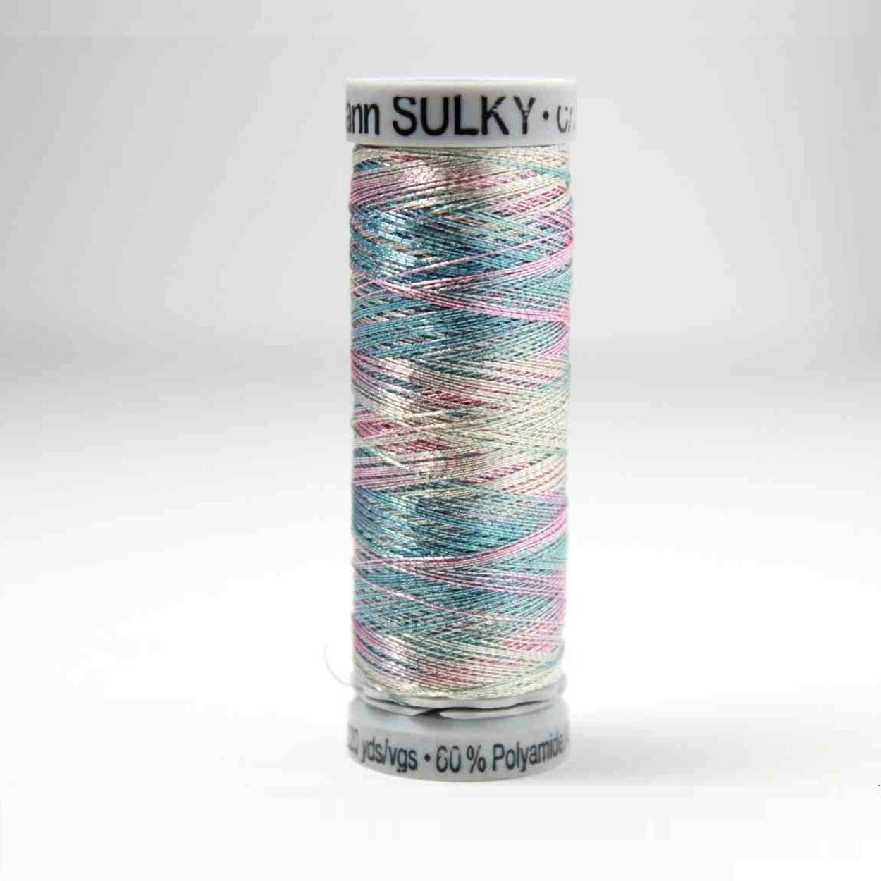 Sulky Metallic Embroidery Thread 7024 Blue / Gold / Lavender from Jaycotts Sewing Supplies