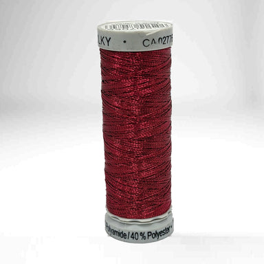 Sulky Metallic Embroidery Thread 7055 Dark Rose from Jaycotts Sewing Supplies