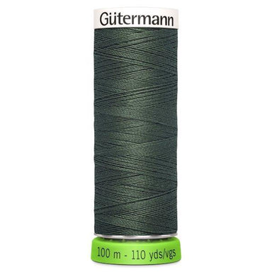 Gutermann Recycled Thread | 100m | Colour 269 Dark Olive from Jaycotts Sewing Supplies