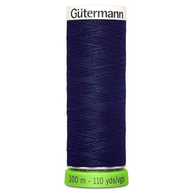 Gutermann Recycled Thread | 100m | Colour 310 Navy from Jaycotts Sewing Supplies