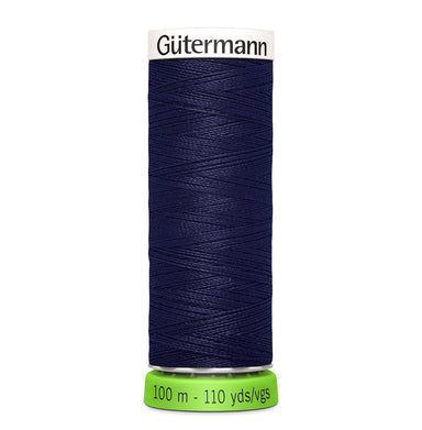 Gutermann Recycled Thread 100m, Colour 324 Indigo from Jaycotts Sewing Supplies