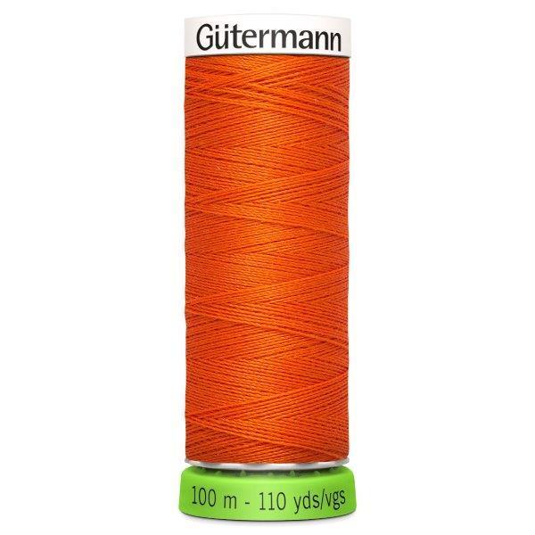 Gutermann Recycled Thread 100m, Colour 351 Orange from Jaycotts Sewing Supplies