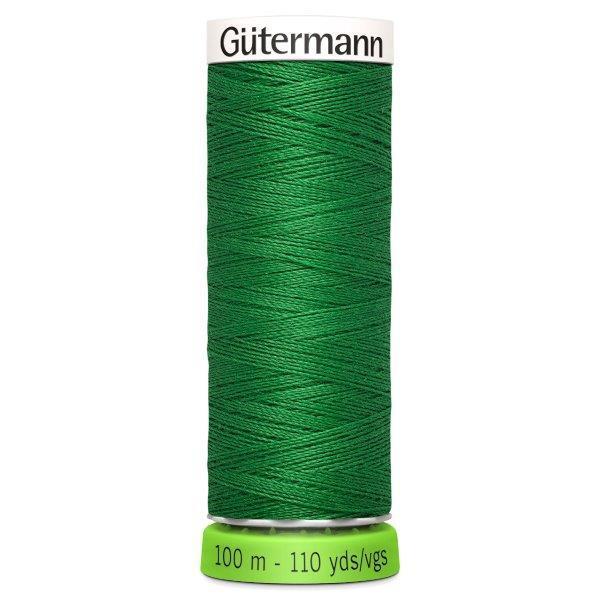 Gutermann Recycled Thread | 100m | Colour 396 Mid Green from Jaycotts Sewing Supplies