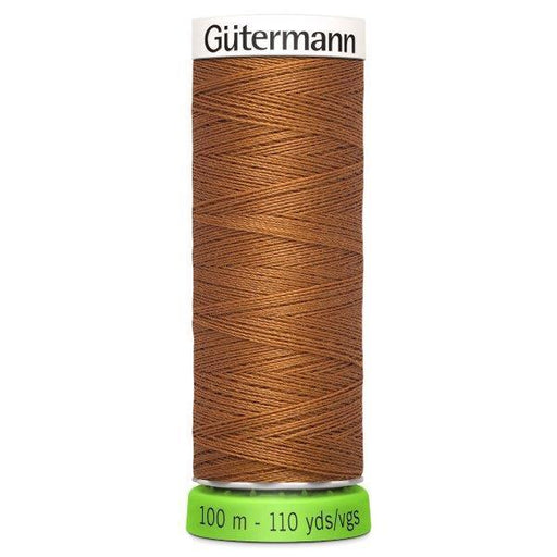 Gutermann Recycled Thread 100m, Colour 448 Copper from Jaycotts Sewing Supplies
