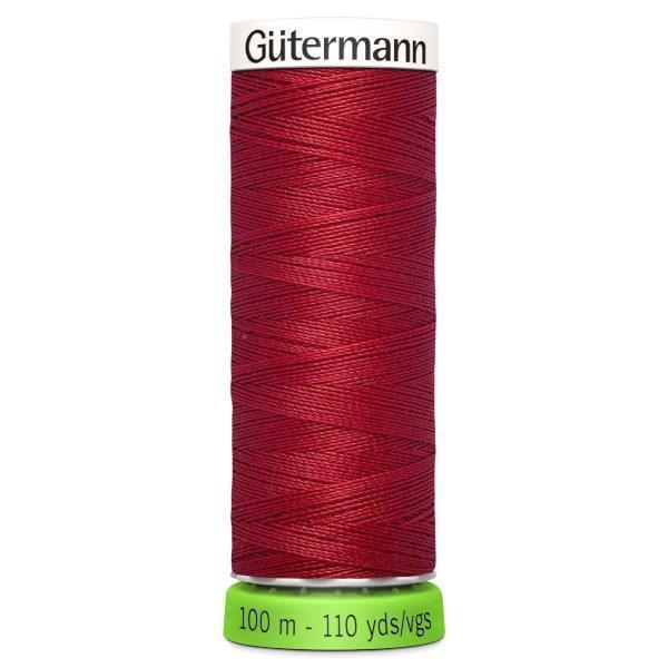 Gutermann Recycled Thread | 100m | Colour 46 Red from Jaycotts Sewing Supplies
