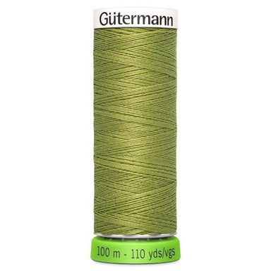 Gutermann Recycled Thread 100m, Colour 582 Khaki from Jaycotts Sewing Supplies